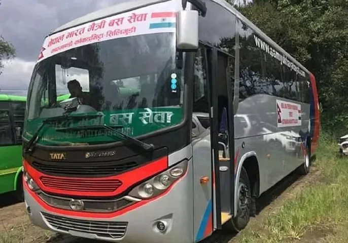 Indo nepal bus Service