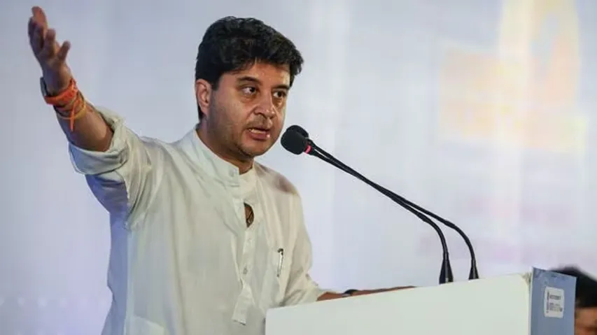 Union minister of communications Jyotiraditya Scindia