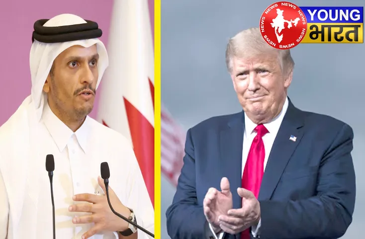 इजरायली हमले के बाद Qatar PM की Donald Trump ट्रंप से अहम मुलाकात, क्यों टिकी सबकी निगाएं? | यंग भारत न्यूज