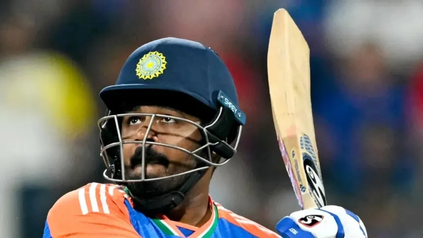 Indian cricketer Sanju Samsan