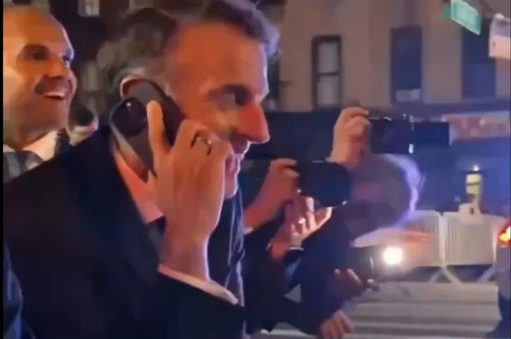 Macrin call to trump