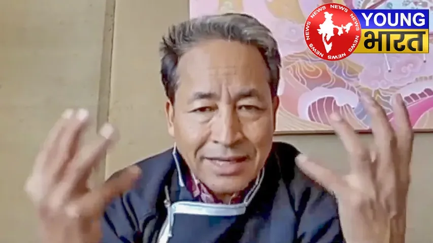 लेह में हिंसक प्रदर्शन के दो दिन बाद क्यों गिरफ्तार हुए सोनम वांगचुक, क्या है मामला? | यंग भारत न्यूज
