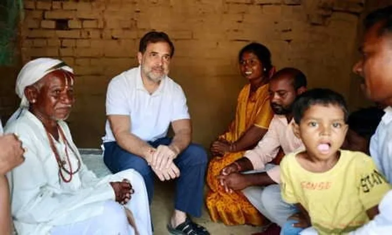 Rahul Gandhi Bhagirath manjhi