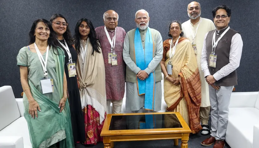 PM Minister Meet patel Family