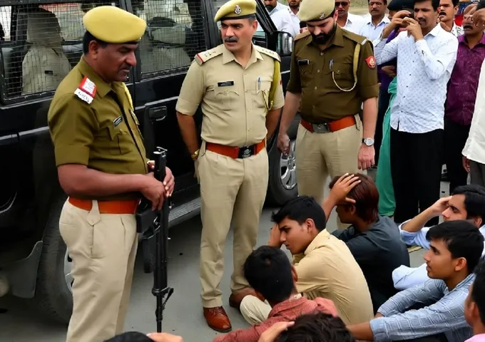 Six Youth Arrested to Attack cop