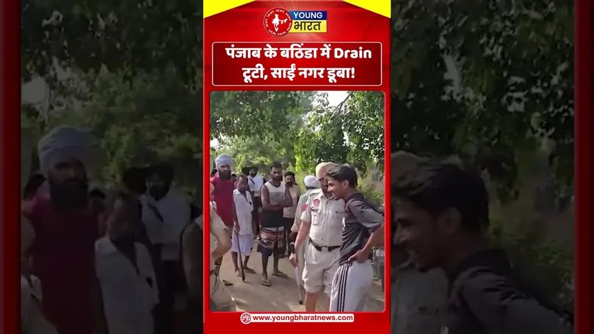 पंजाब के बठिंडा में Drain टूटी, साईं नगर डूबा! | YOUNG Bharat News