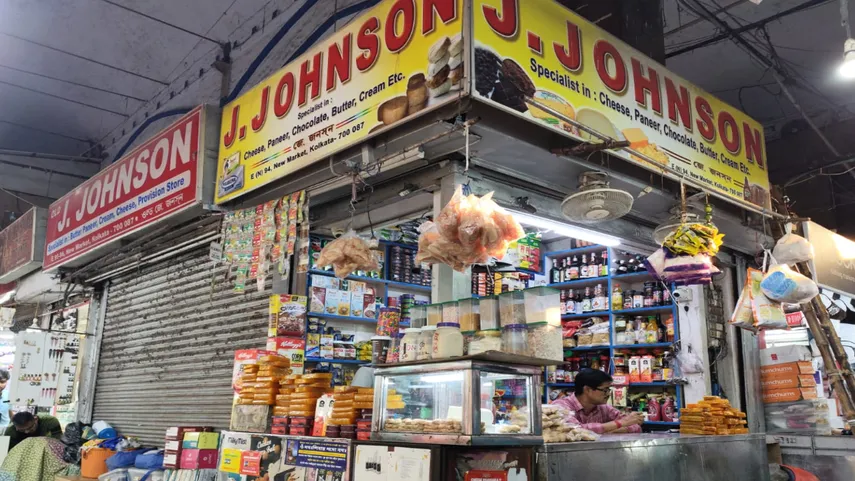 Cheese shop near Kolkata, West Bengal