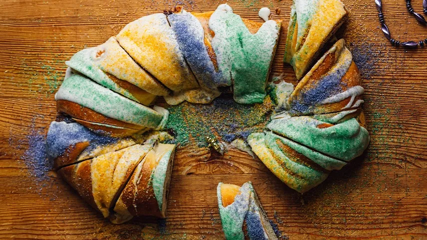 King Cake Louisiana 
