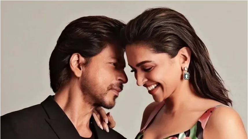 Shah Rukh Khan and deepika