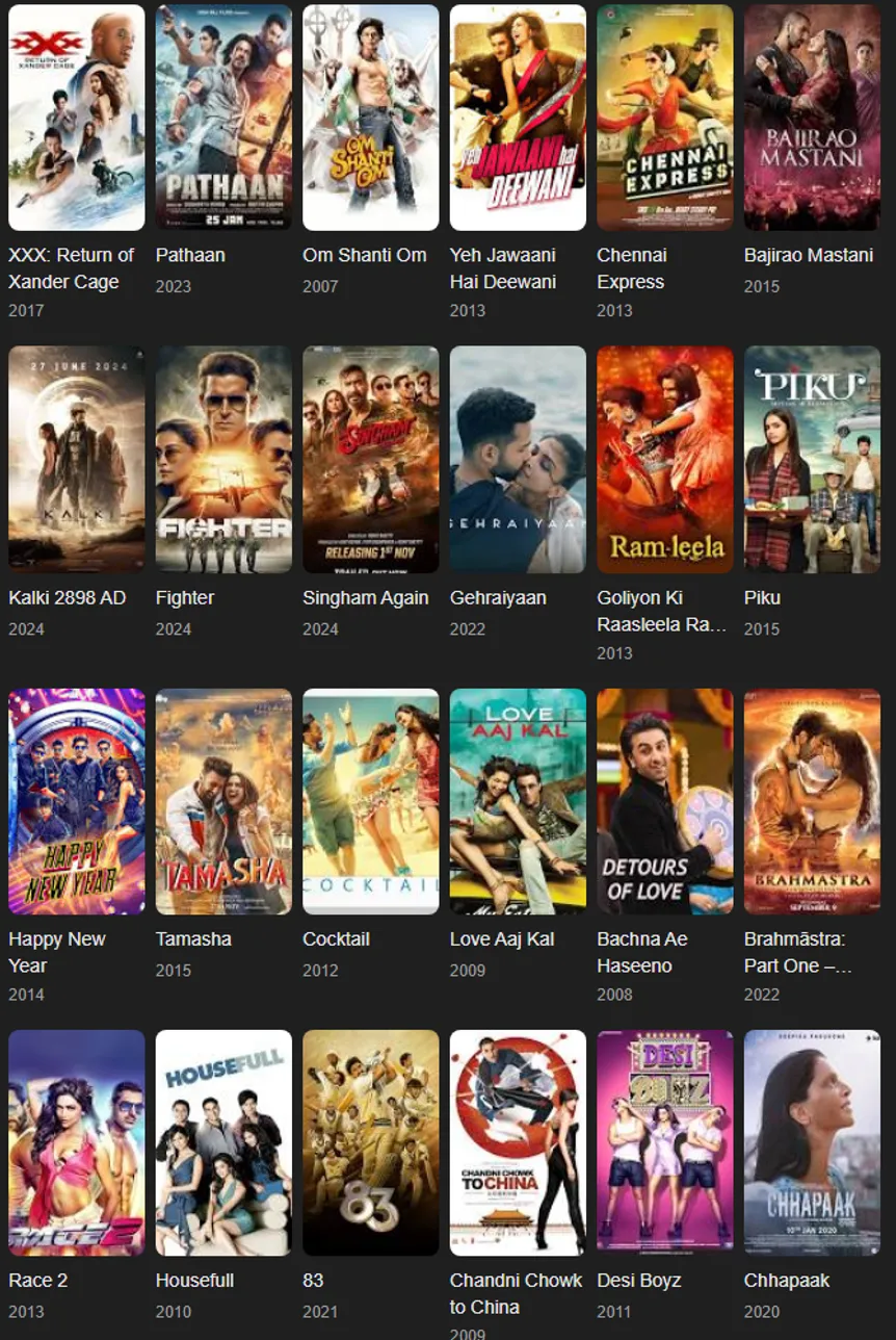 deepika padukone movies