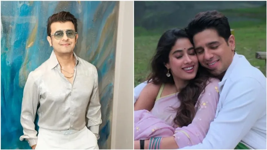 sonu nigam, janvi kapoor and sidharth malhotra