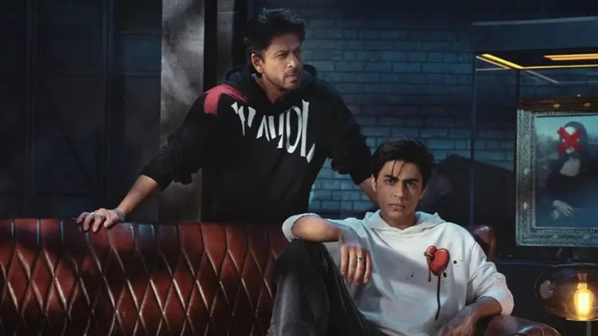 Aryan Khan shared his experience of working with his father