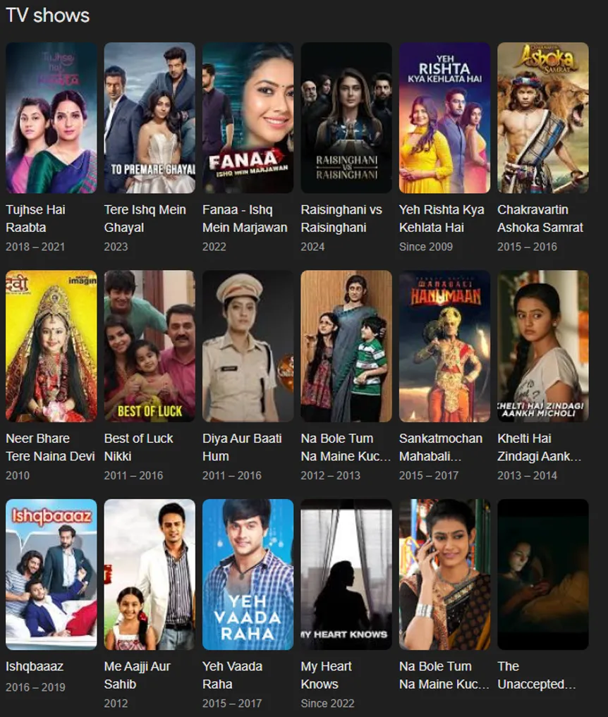 tv shows with reem shaikh