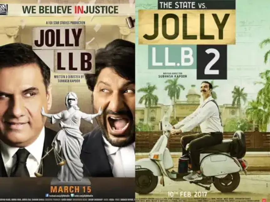 jolly llb 1 and 2