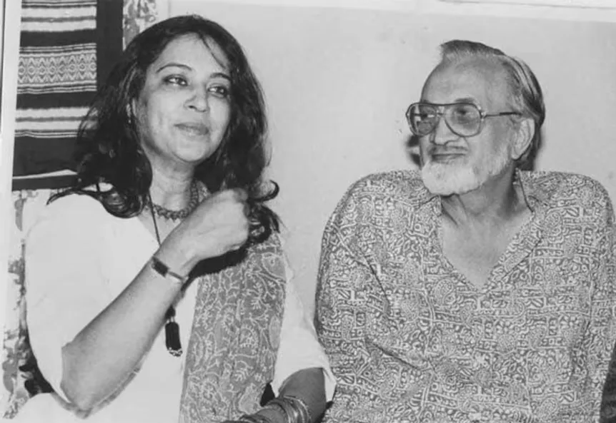Priya Tendulkar and father