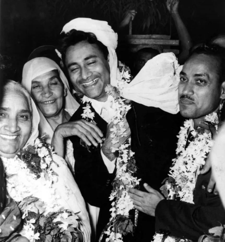 dev anand father mother