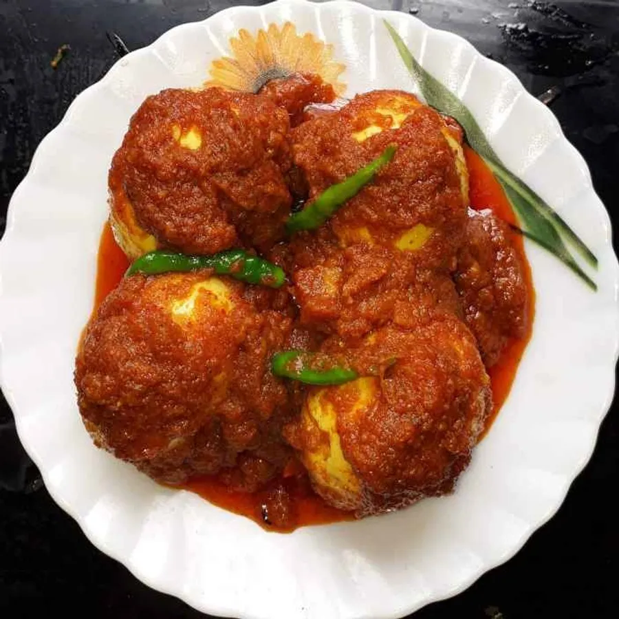 ডিমের কষা