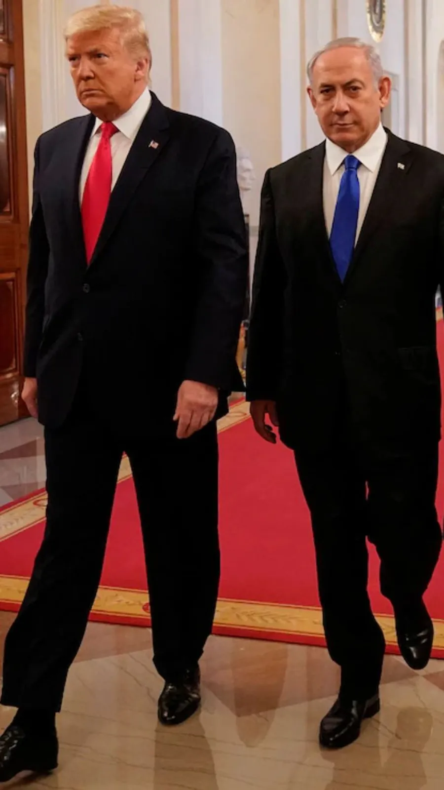 Netanyahu and trump