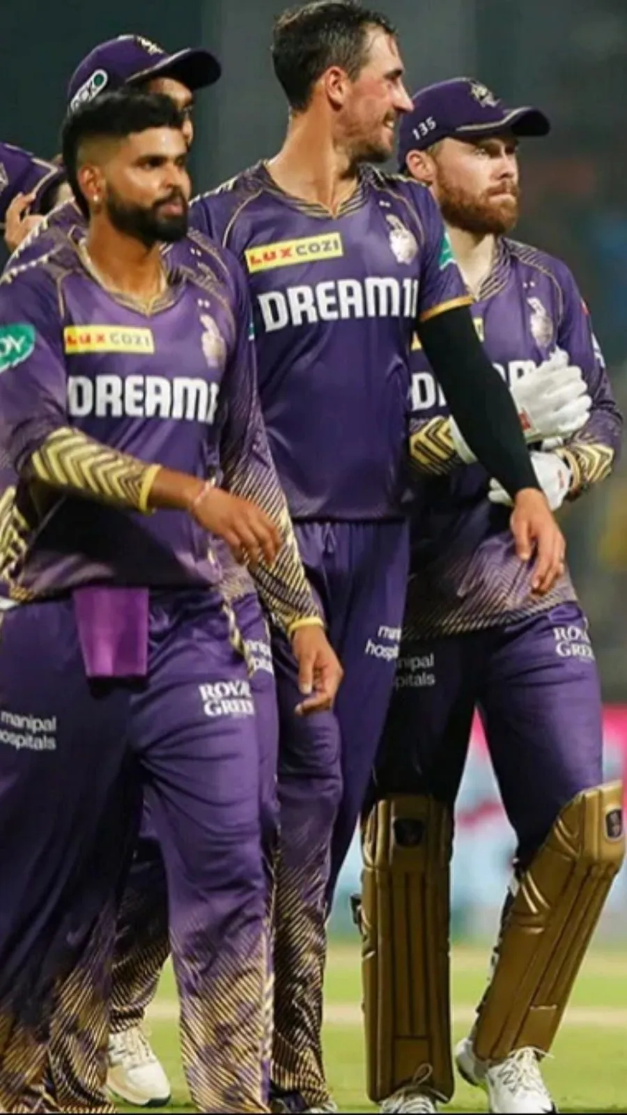 <p><strong>KKR</strong>: Shreyas Iyer (c), Venkatesh Iyer, Aaron Finch, Nitish Rana, Andre Russell, Rinku Singh (wk), Pat Cummins, Sunil Narine, Varun Chakravarthy, Kamlesh Nagarkoti, Prasidh Krishna (subject to change).</p>