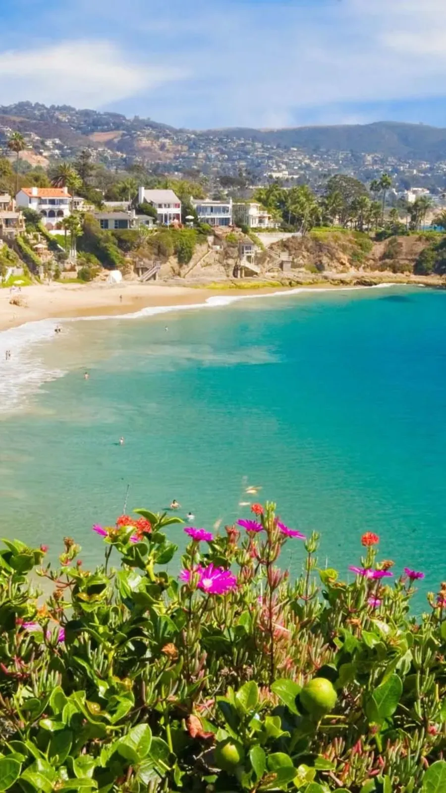 <p>With its beautiful coves, dramatic cliffs, and crystal-clear water, Laguna Beach is a popular destination for swimming, sunbathing, and surfing. </p>
