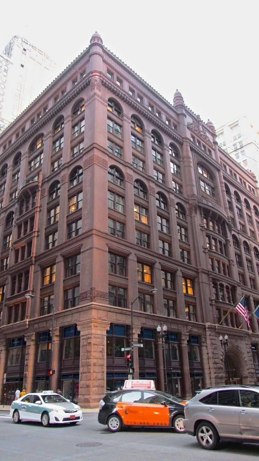 <p>Listed on the National Register of Historic Places, The Rookery Building is a stunning example of Sullivanesque architecture.</p>