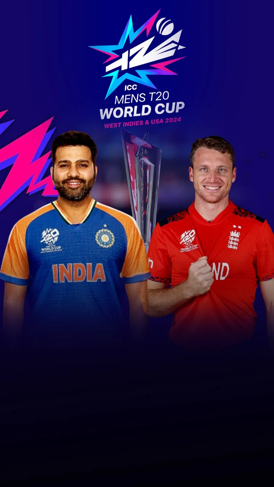 <h4>Rohit Sharma vs Jos Buttler</h4>