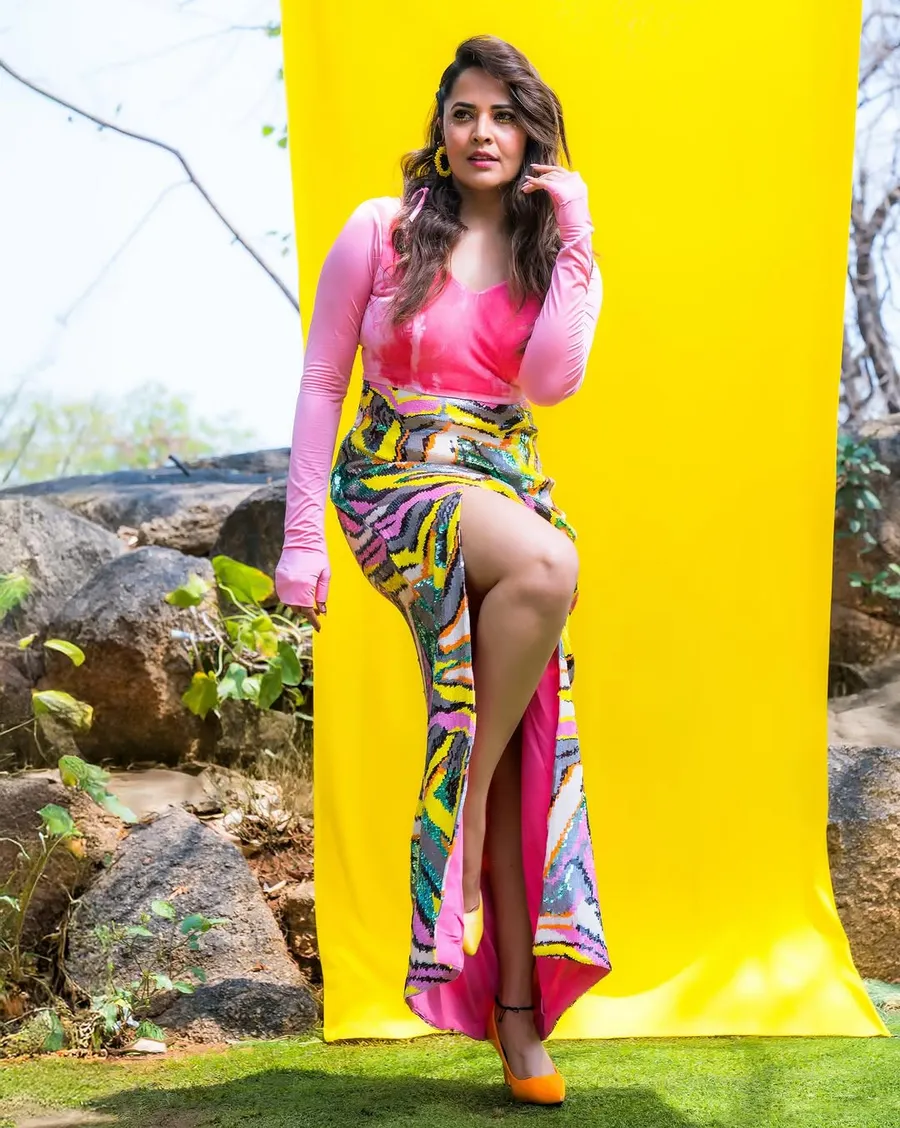 anasuya stunning shoot