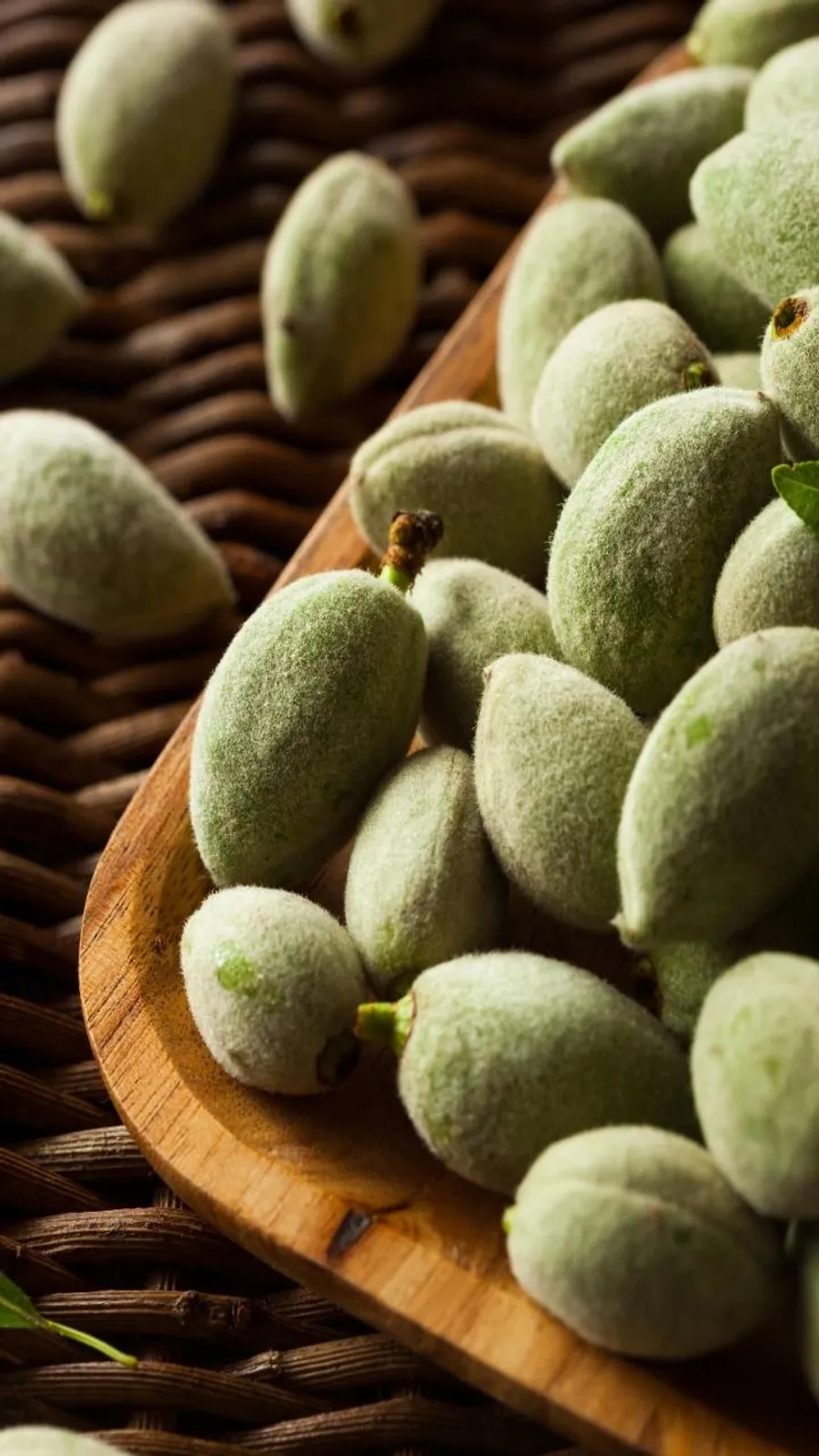 green almonds