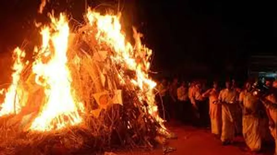 होलिका दहन के लिए महज 1.20 घंटे का शुभ मुहूर्त