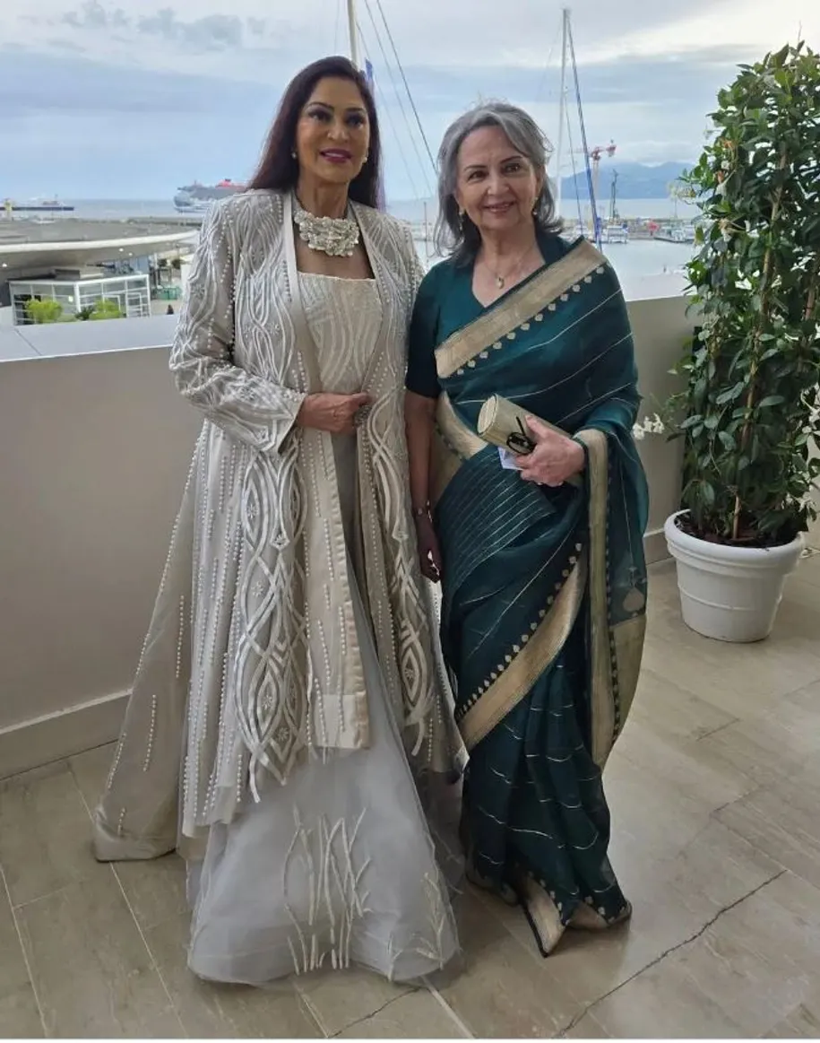 Sharmila Tagore and Simi Garewal