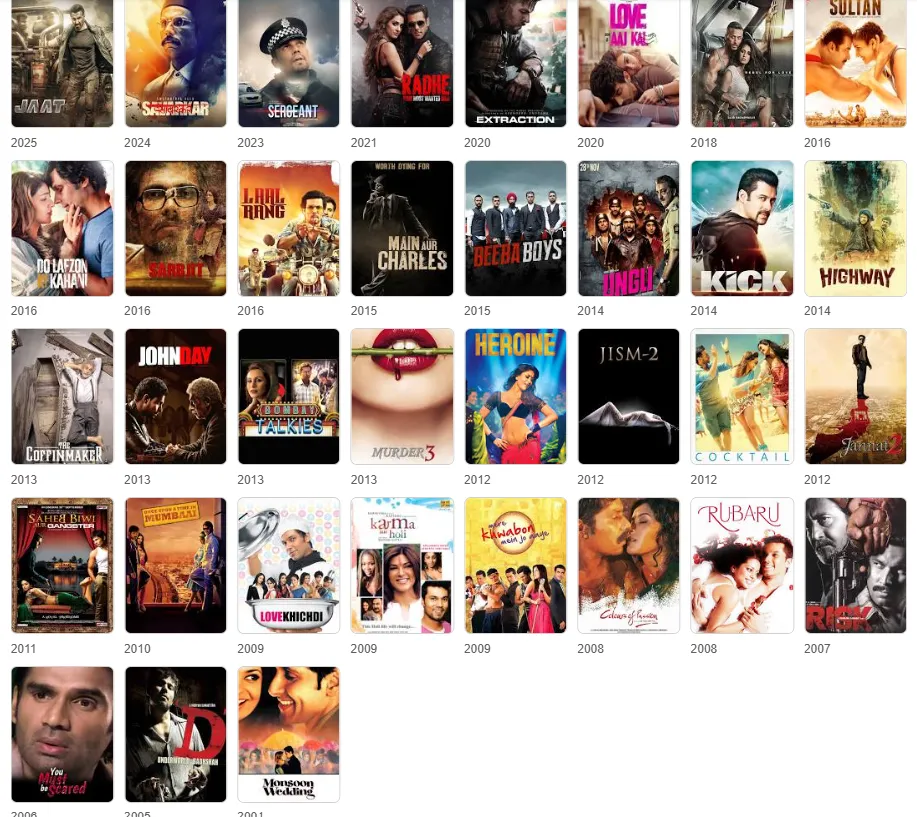 randeep hooda films
