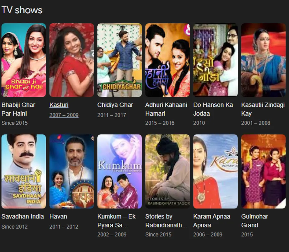 tv shows with shubhangi atre