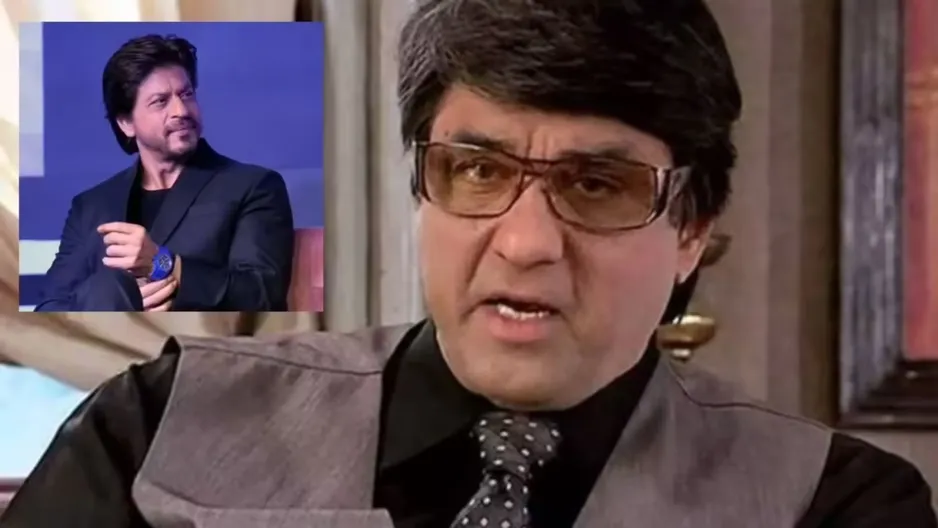 Mukesh Khanna and Shah Rukh Khan