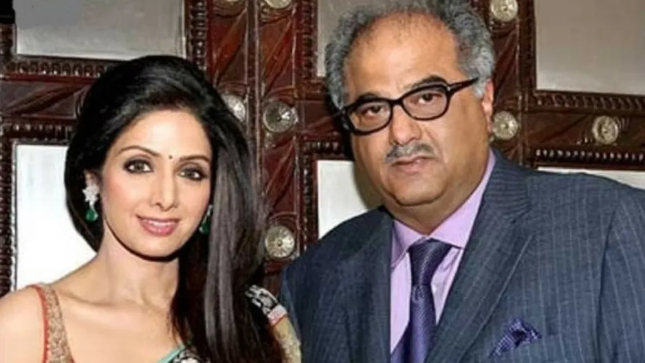Boney Kapoor and Sridevi