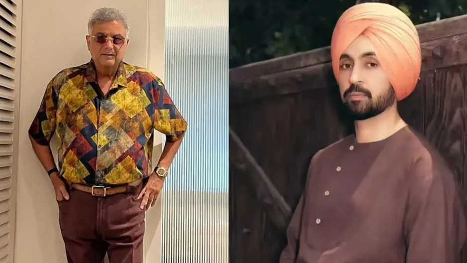 Boney Kapoor and Diljit Dosanjh