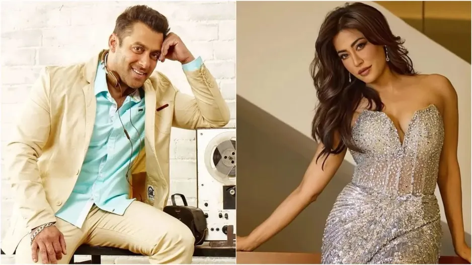 Chitrangda Singh and Salman Khan