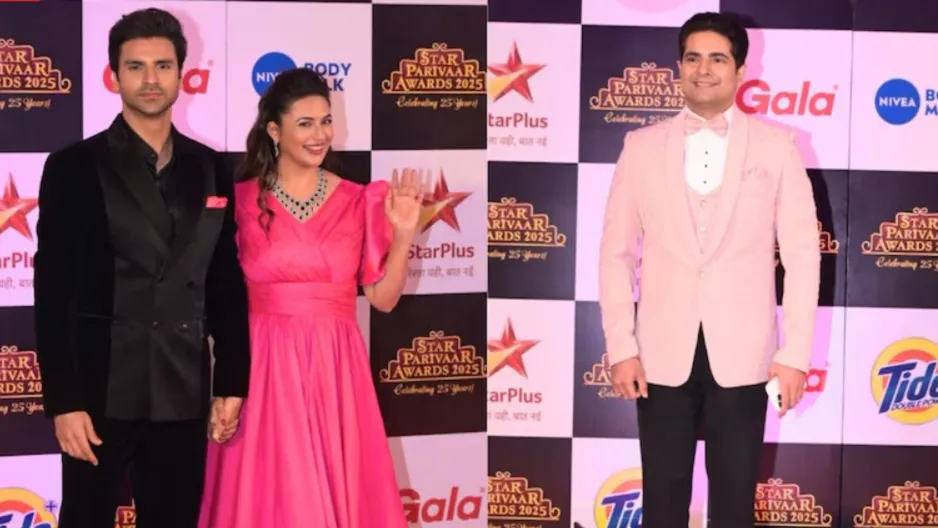 Divyanka Tripathi, husband Vivek Dahiya and Karan Mehra