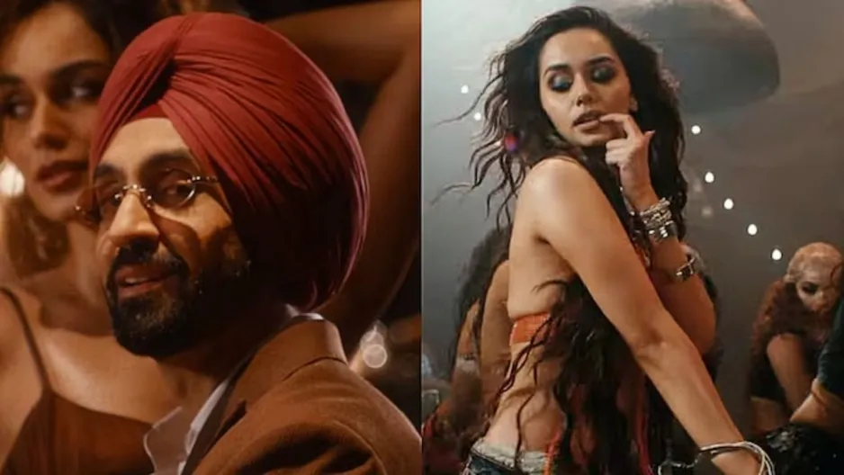 Diljit Dosanjh and Manushi Chhillar