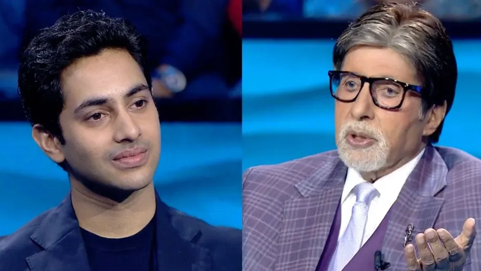 Amitabh Bachchan and Agastya Nanda