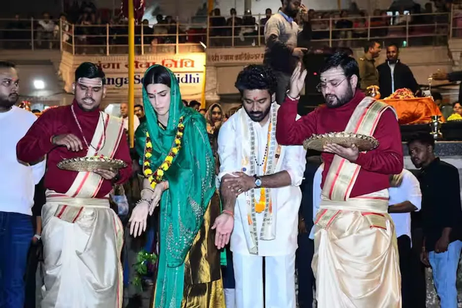 Kriti Sanon and Dhanush