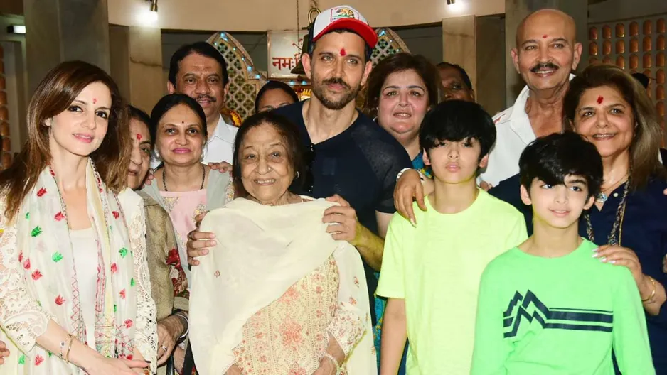 Hrithik Roshan family