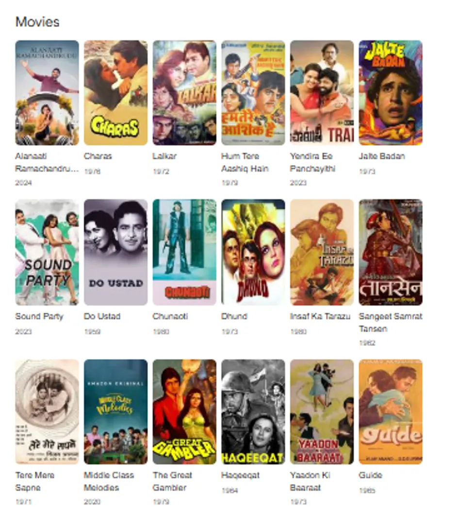 prem sagar movies