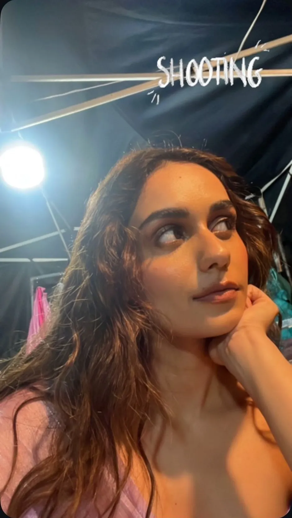 Is Miss World Manushi Chhillar Gearing Up for a Web Series BTS Pic Sparks Buzz