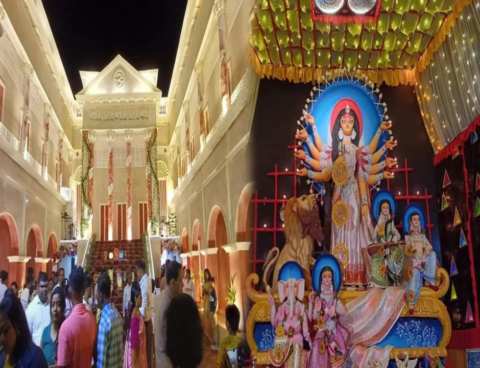 পশ্চিম মেদিনীপুরের রবীন্দ্রনগর পুজো সেরা: পুজোর থিমে শিল্প ও সৃজনশীলতার প্রতিফলন