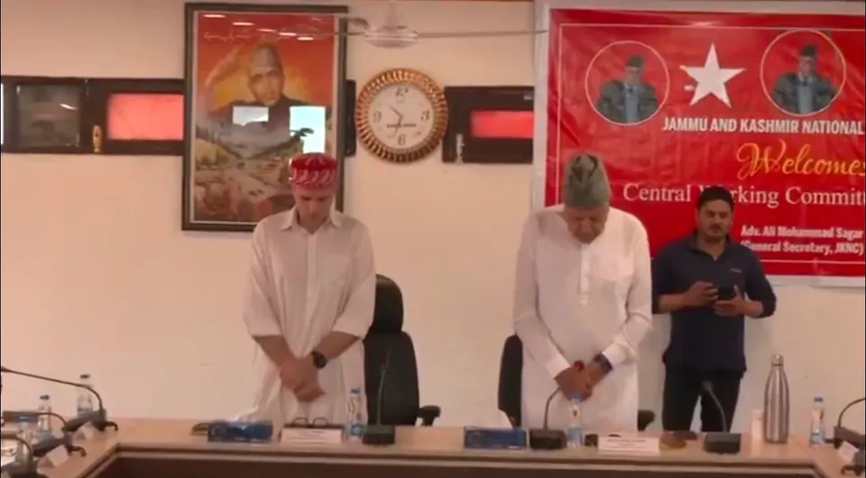 শ্রীনগরে ন্যাশনাল কনফারেন্সের কেন্দ্রীয় কমিটির বৈঠক, সভাপতিত্ব করলেন ফারুক আবদুল্লাহ