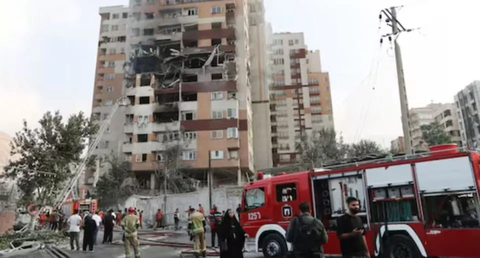 irael afer missle attack