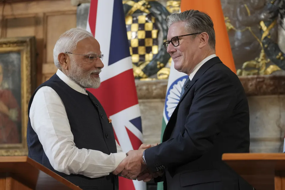 modi and starmer