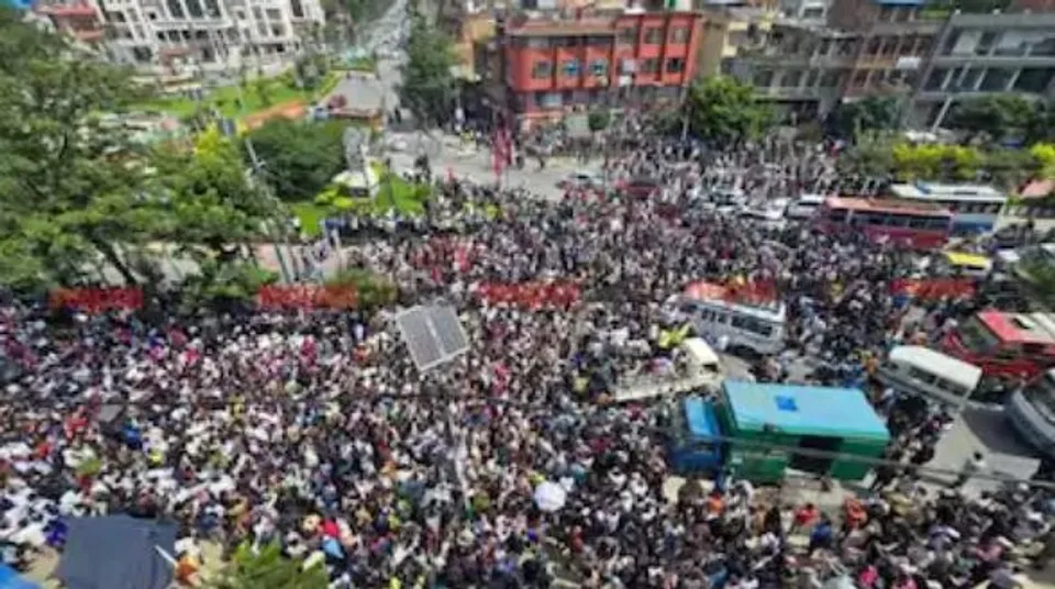 nepal protesta