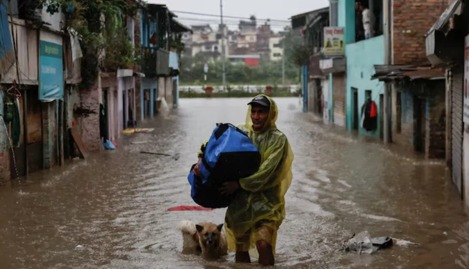 nepal flood