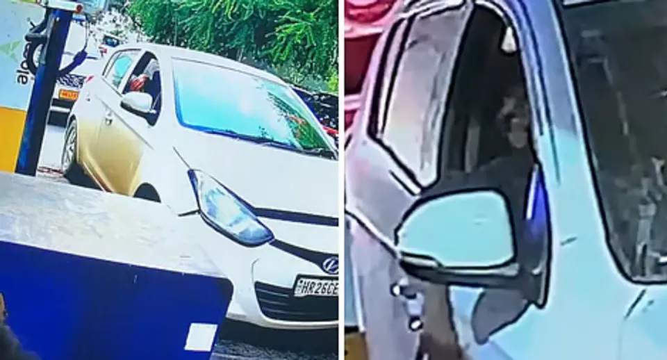 delhi blast cctv footage